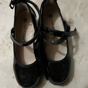 Black Kids Dress Shoes